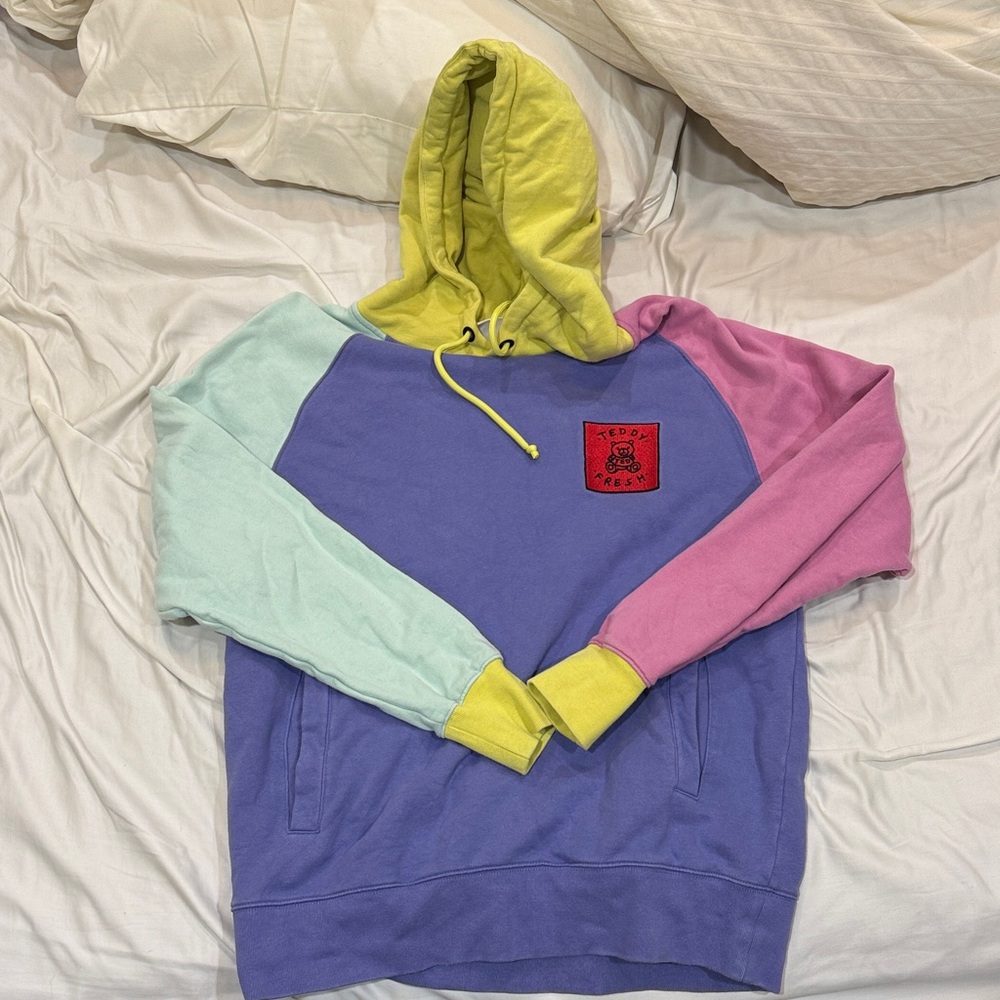 Teddy Fresh Multicolor Men's Hoodie